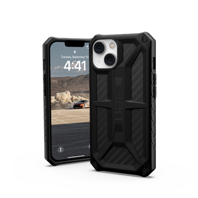 UAG Monarch case for iPhone 14 Plus - black carbon