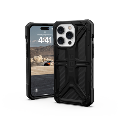 UAG Monarch case for iPhone 14 Pro - black carbon
