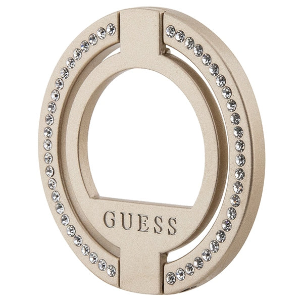 Guess MagSafe Ring stand GUMRSALDGD gold/gold Rhinestone