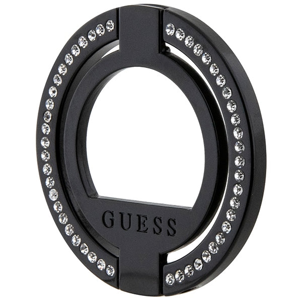 Guess MagSafe Ring stand GUMRSALDGK black/black Rhinestone