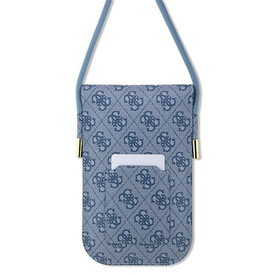 Guess GUOWBP4SNSB handbag - blue 4G Metal Script Logo