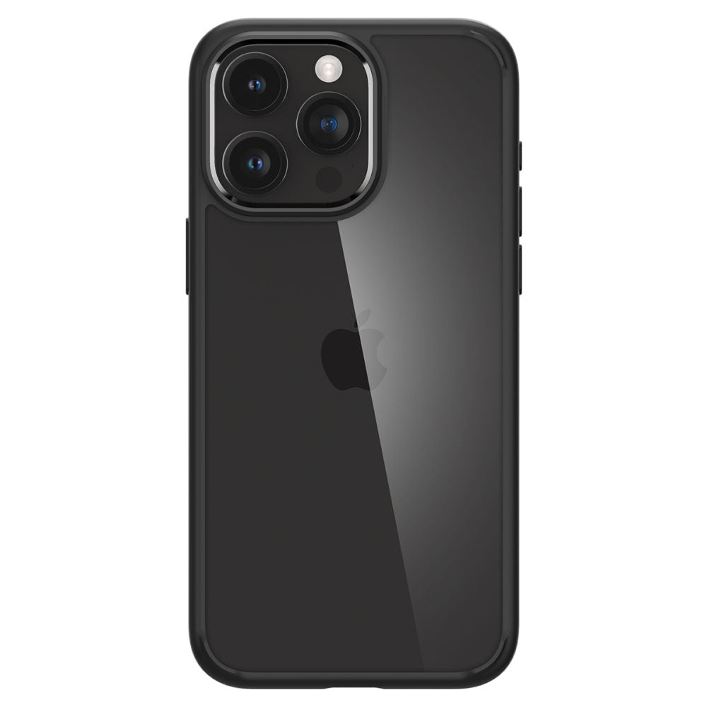 Spigen Ultra Hybrid iPhone 15 Pro Case - Matte Black