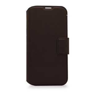 Decoded Detachable Wallet Case Leather with MagSafe with Flip for iPhone 14 Plus - Brown