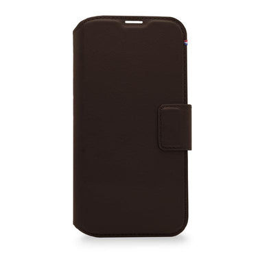 Decoded Detachable Wallet Case Leather with MagSafe with Flip for iPhone 14 Plus - Brown