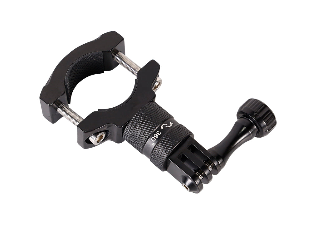 Sports camera holder for a bicycle