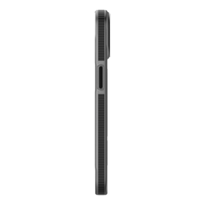 Decoded Transparent Grip Case with MagSafe for iPhone 15 Plus - gray and black
