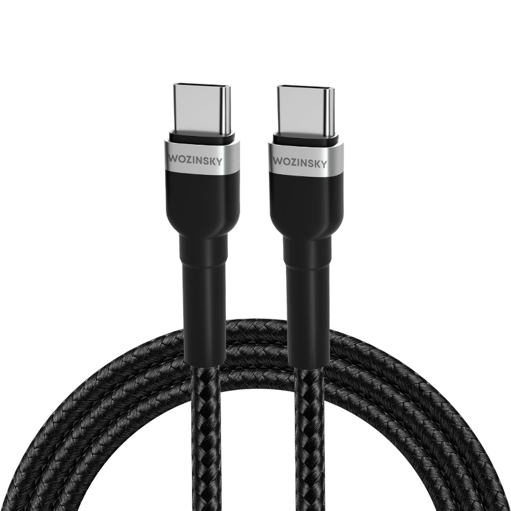 Wozinsky WNBCC2 USB-C / USB-C PD 65W cable 2 m - black