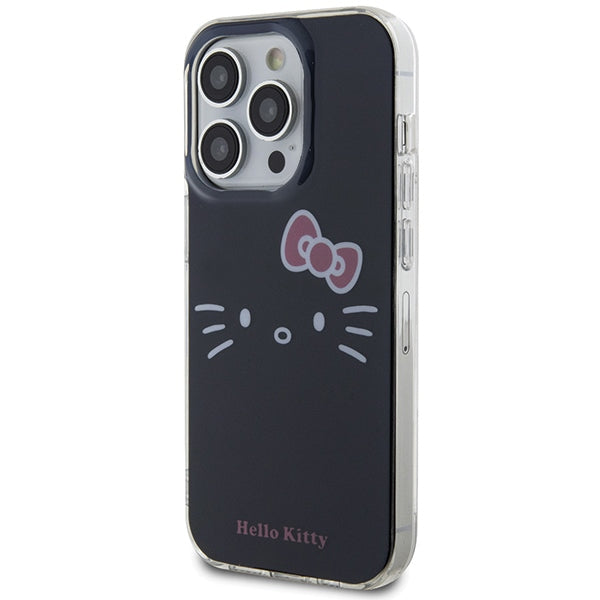 „Hello Kitty IML Kitty Face“ dėklas, skirtas „iPhone 13 Pro Max“ – juodas