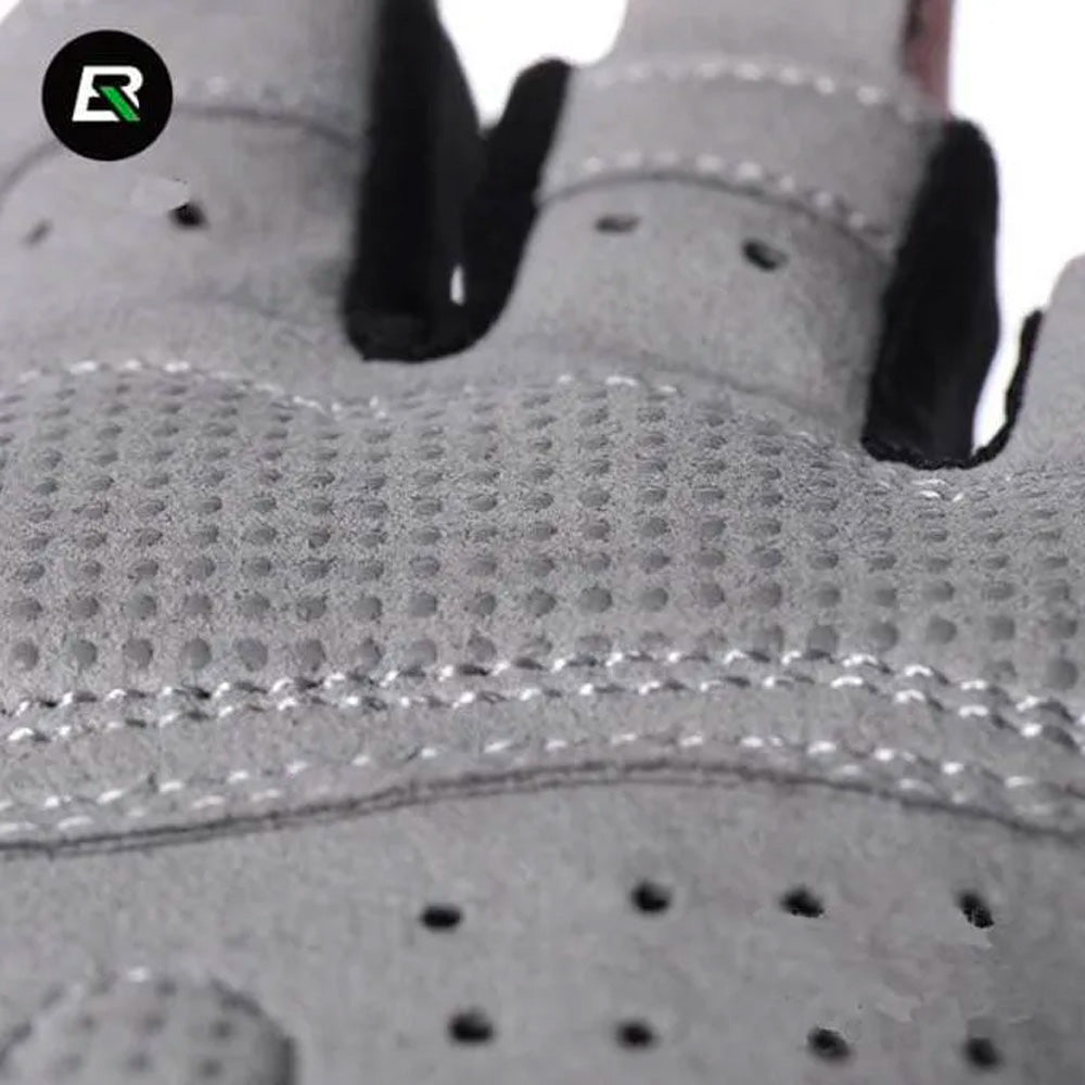 „Rockbros S109GR“ dviratininko pirštinės, M dydis – pilkos