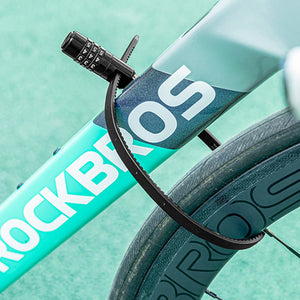 Rockbros 3240001001 bicycle lock for 0.5 m combination - black