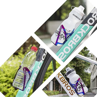 Rockbros FK338 Bike Bottle Holder - Blue and Purple