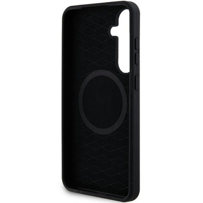 BMW M Silicone Printed Ring MagSafe case for Samsung Galaxy S24+ - black