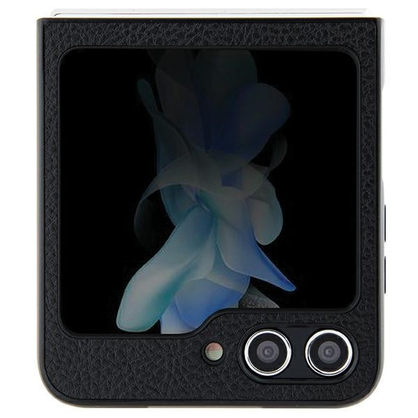 Hello Kitty Metal Logo Kitty Head case for Samsung Galaxy Z Flip 5 - black