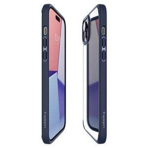 [RETURNED ITEM] Spigen Crystal Hybrid, navy blue - iPhone 15 Plus