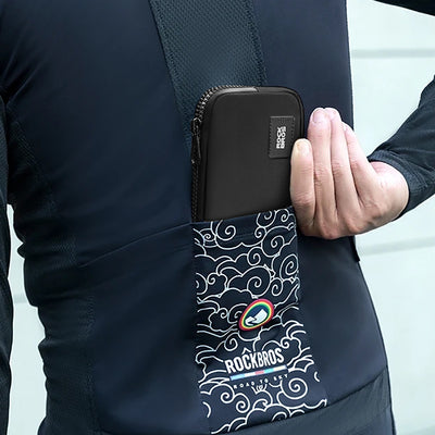 Rockbros bicycle bag 30990043003 for phone, keys, wallet 0.15 l - black