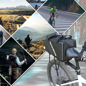 Rockbros 30140090001 bicycle bag for trunk 11.6l - black