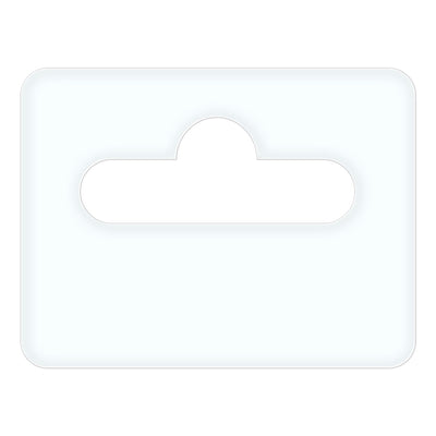 Euro pendant 35mm x 47mm with rubber glue 1000 pcs/roll (0.35 foil)