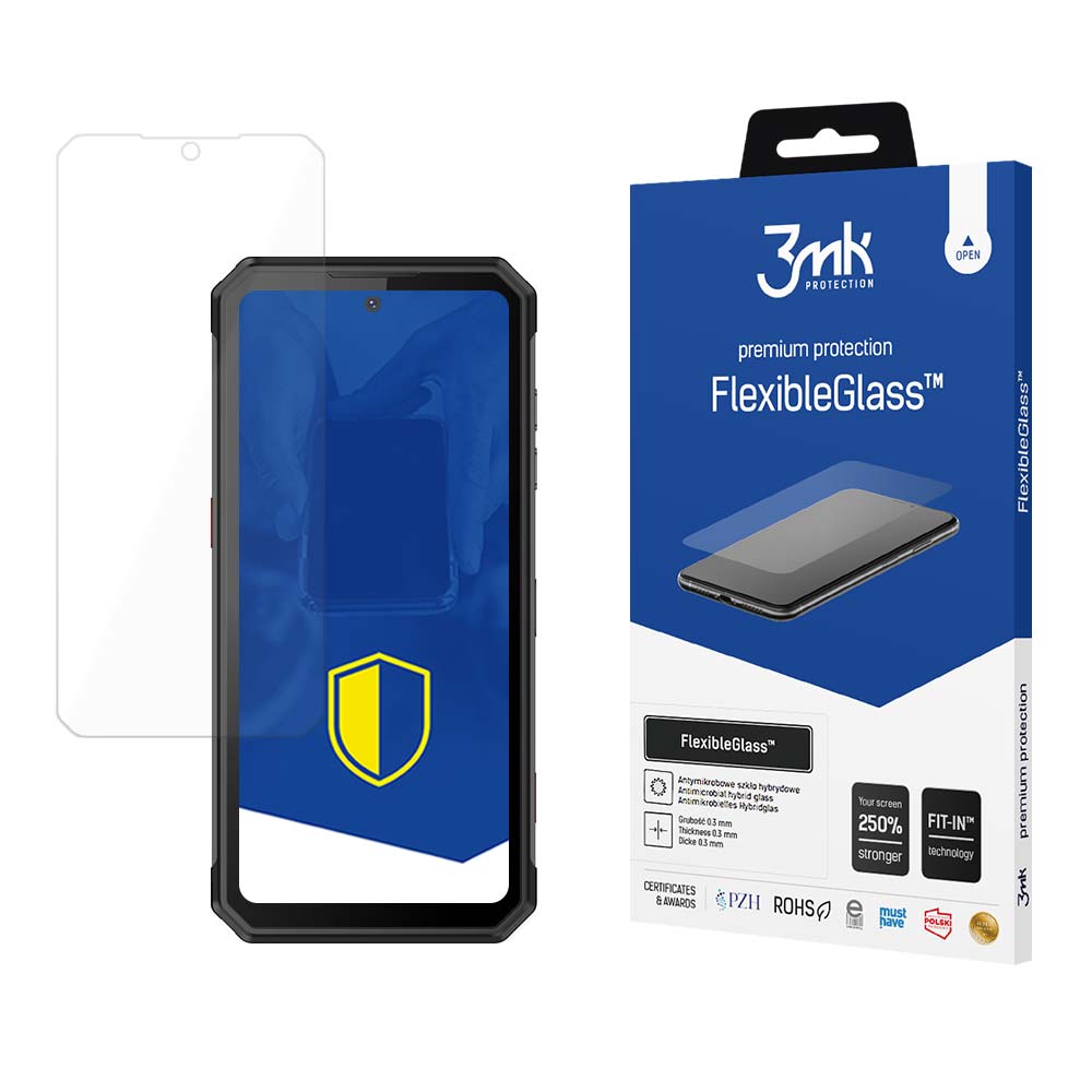 3mk „FlexibleGlass™“ hibridinis stiklas, skirtas „Oukitel WP21“