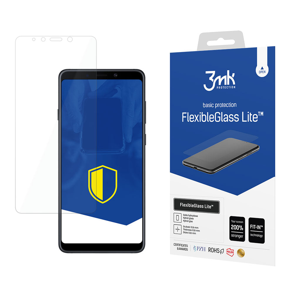 3mk „FlexibleGlass™“ hibridinis stiklas, skirtas „Samsung Galaxy A9 2018“