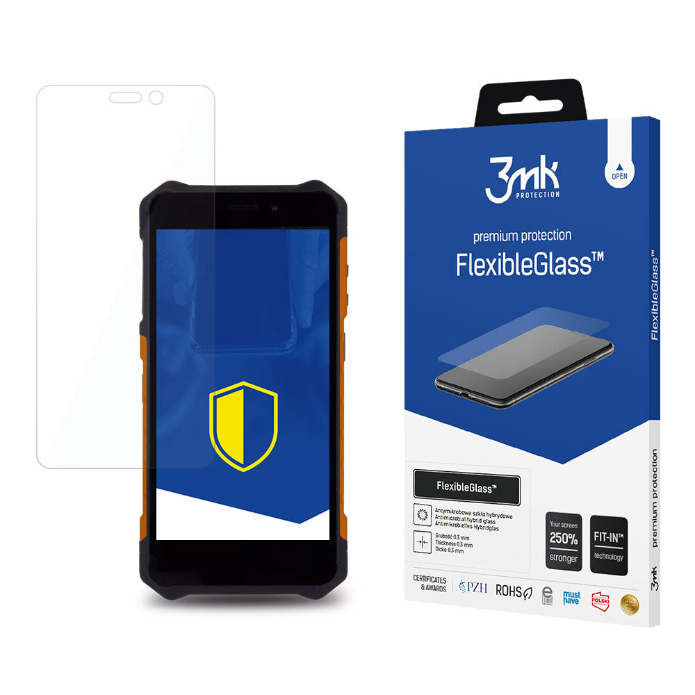 3mk FlexibleGlass™ hibridinis stiklas, skirtas MyPhone Hammer Iron 3 LTE