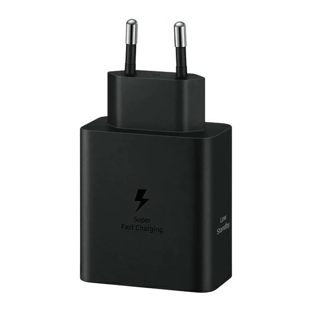 „Samsung“ maitinimo adapteris „Duo EP-T5020XBEGEU“ tinklo įkroviklis, 2x USB-C, 50W, juodas