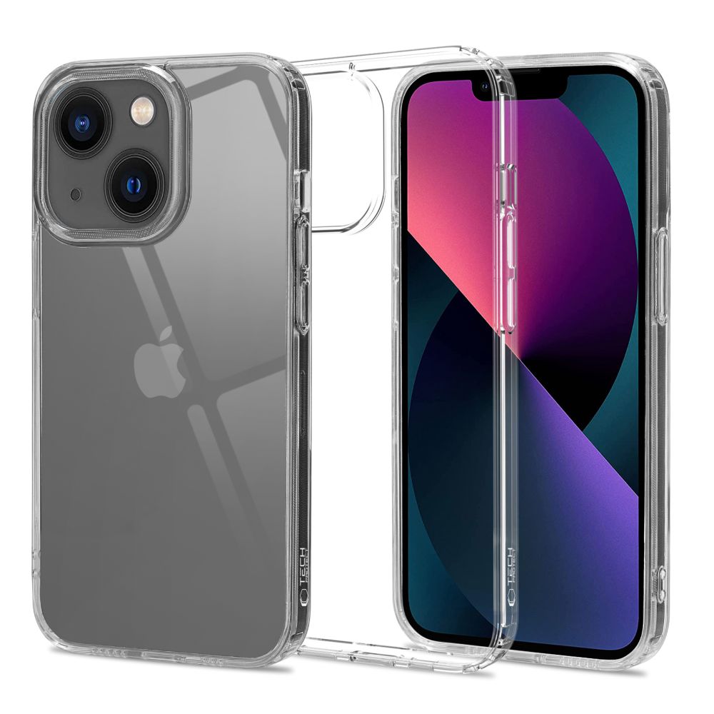 „Tech-Protect FlexAir Hybrid iPhone 13“ dėklas – skaidrus