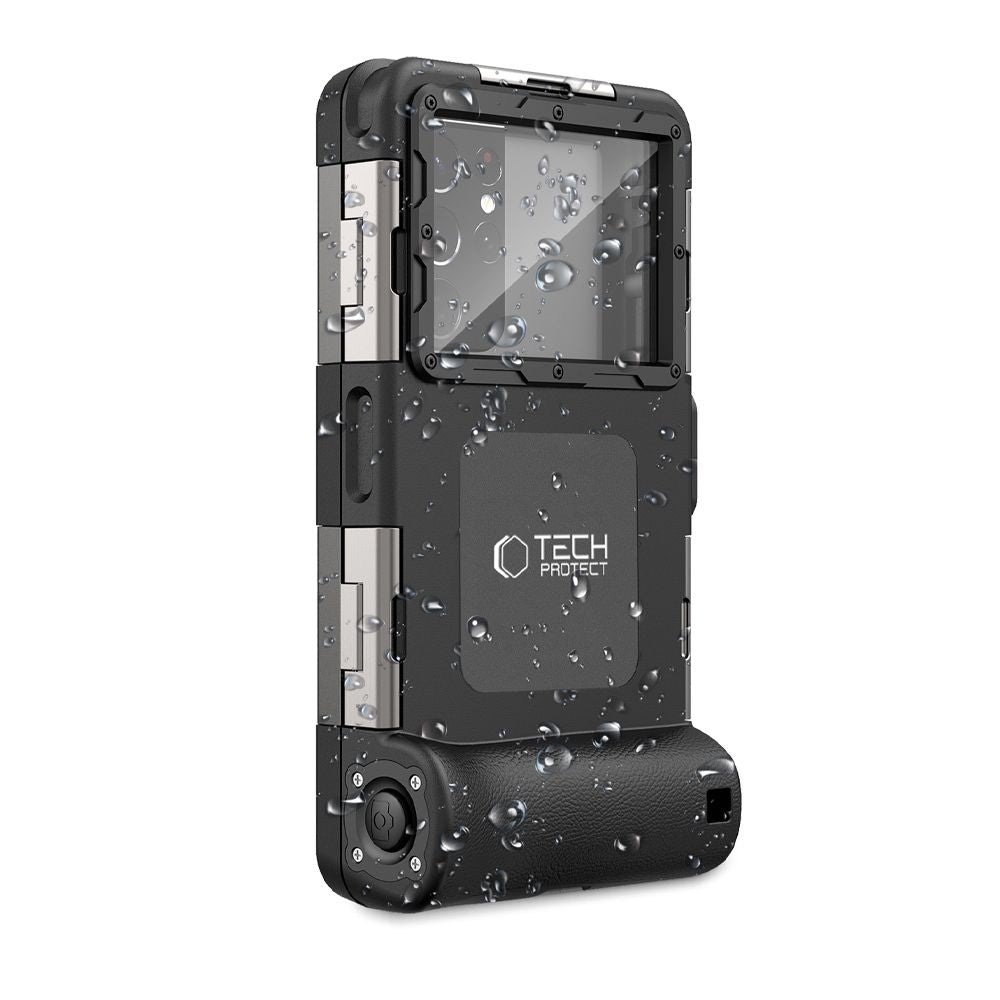 Tech-Protect Waterproof Case IPX8 for 4.7-6.7" Smartphones - Black