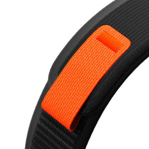 Tech-Protect Nylon Strap for Garmin Fenix 3 / 5X / 3HR / 5X Plus / 6X / 6X Pro / 7X - Black-Orange