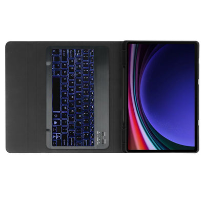 Tech-Protect SC Pen + Keyboard Case with Keyboard for Samsung Galaxy Tab S9 FE+ 12.4" X610 / X616B - Black