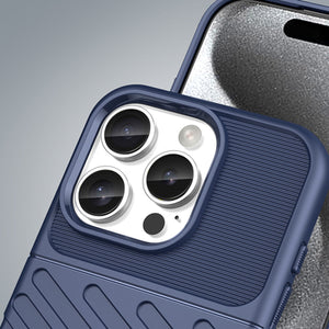 Thunder Case for iPhone 16 Pro Max Silicone Case - Blue