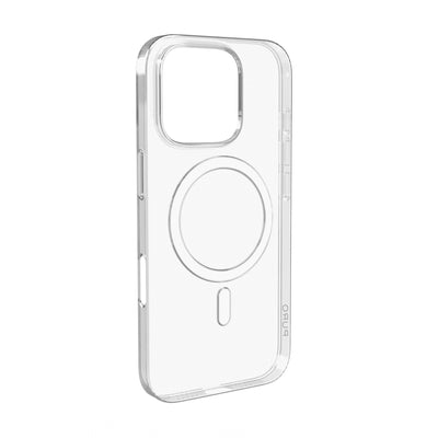 Puro 03 Mag MagSafe Silicone Case for iPhone 16 Pro Max - Transparent
