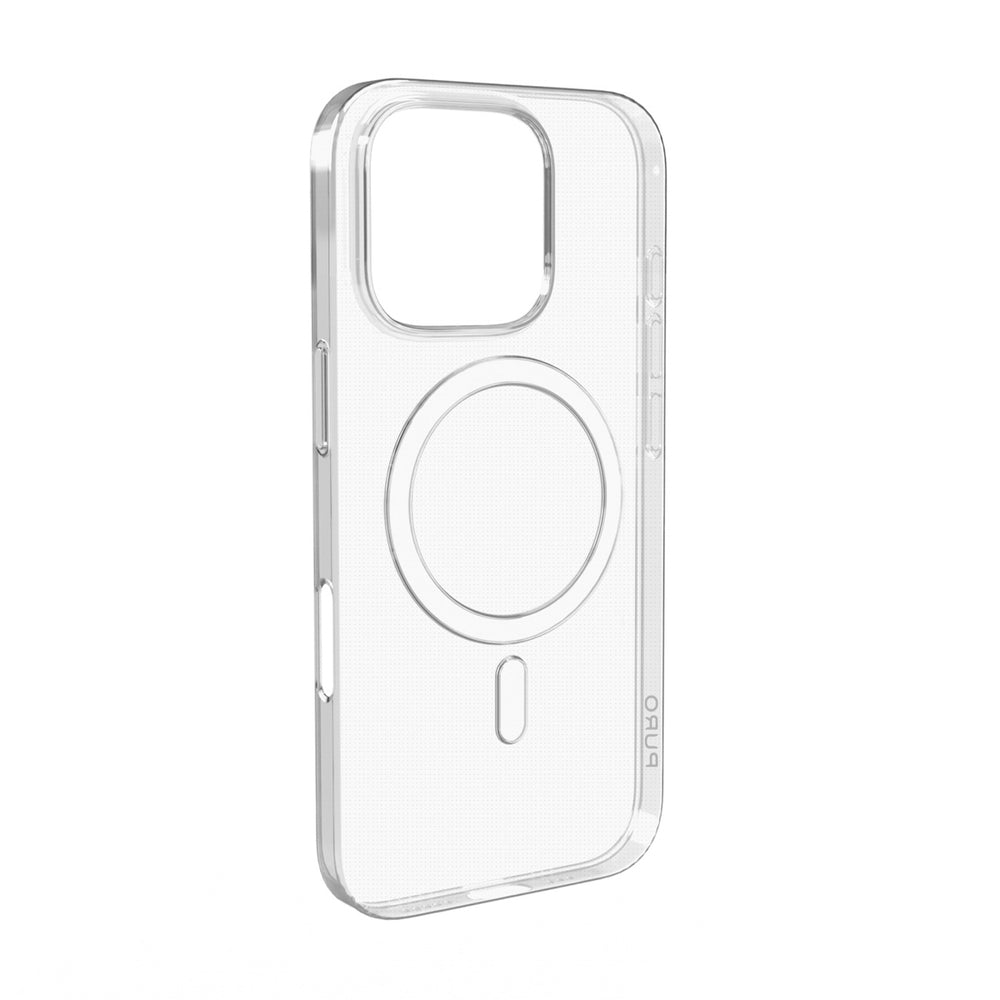 „Puro 03 Mag MagSafe“ silikoninis dėklas, skirtas „iPhone 16 Pro“ – skaidrus