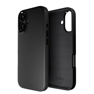 Puro Icon Mag Pro MagSafe Silicone Case for iPhone 16 - Black