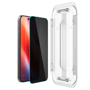 Spigen Glas.tR EZ Fit Privacy Tempered Glass for iPhone 16 Pro / 17 / 17 Pro - 2 pcs.