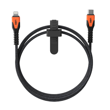 UAG Rugged Cable USB-C - Lightning 30W 1.5 m - orange