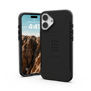 UAG Civilian Magsafe iPhone 16 Plus Case - Black