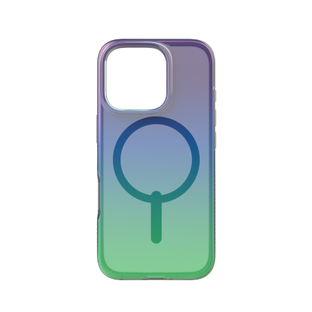 ZAGG Milan Snap Case with MagSafe for iPhone 16 Pro - Green/Purple