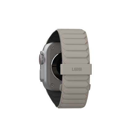UAG Pathfinder Silicone Double-Sided Magnetic Strap for Apple Watch 42 / 44 / 45 / 46 / 49mm - Black-Gray