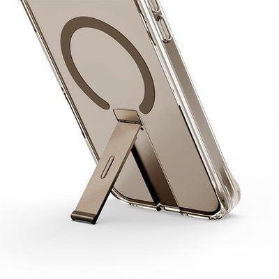 Uniq case Eleva with Vertica Stand iPhone 16 Pro 6.3" gold/taupe gold
