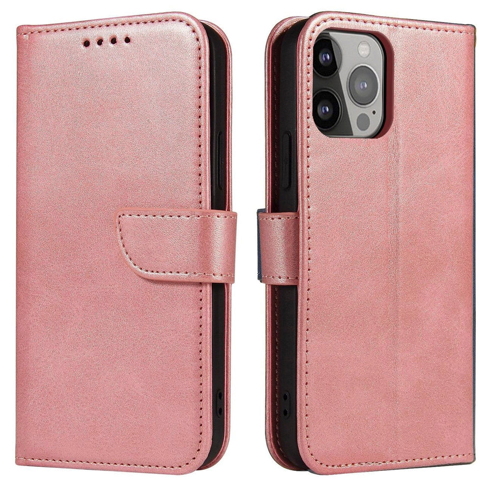 Magnet Case with flap for Samsung Galaxy S25 - pink