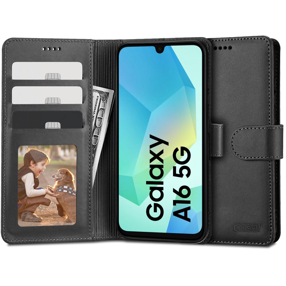 Tech-Protect Wallet Case for Samsung Galaxy A16 4G / 5G