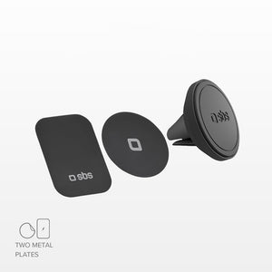 SBS TESUPMAGMCLIP smartphone holder magnetic, for air vent - black