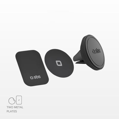 SBS TESUPMAGMCLIP smartphone holder magnetic, for air vent - black