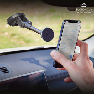 SBS TESUPMAGEXT Telescopic Smartphone Holder Compatible with MagSafe - Black