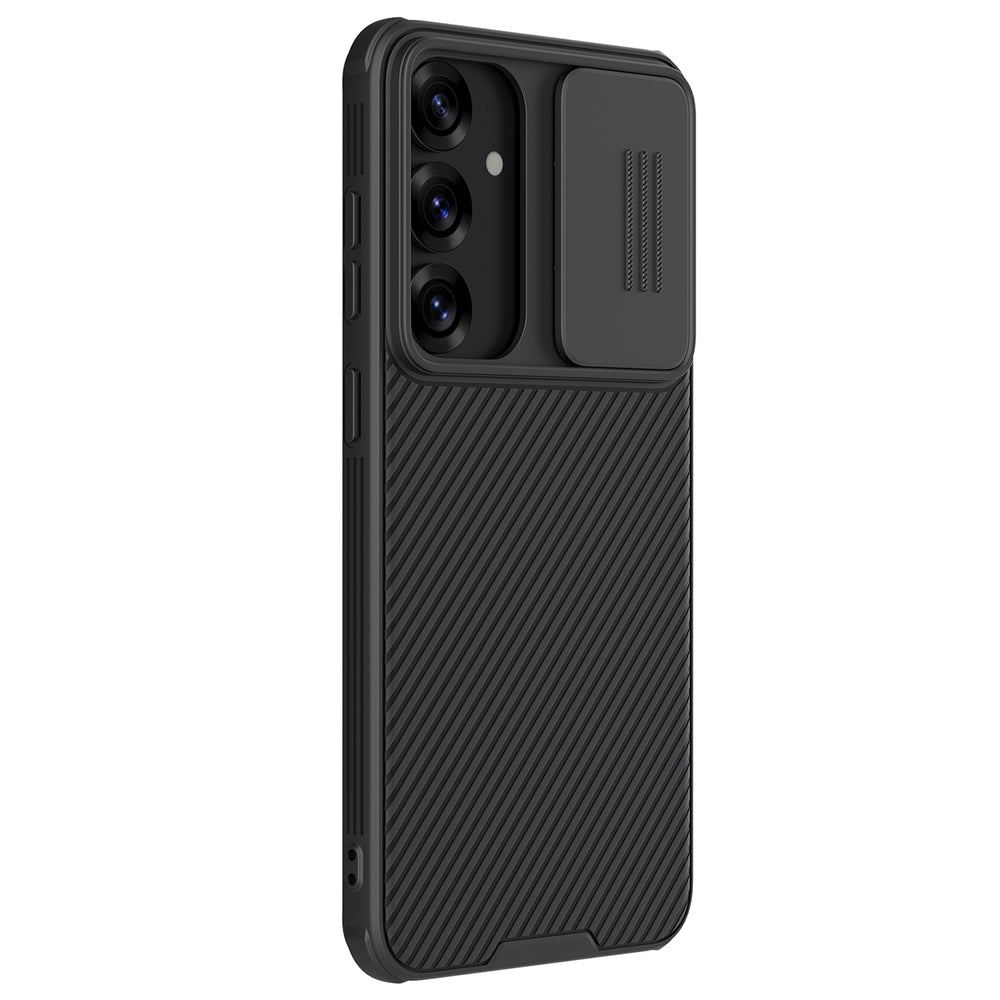 Nillkin CamShield Pro Case for Samsung S25+ with Camera Cover - Black