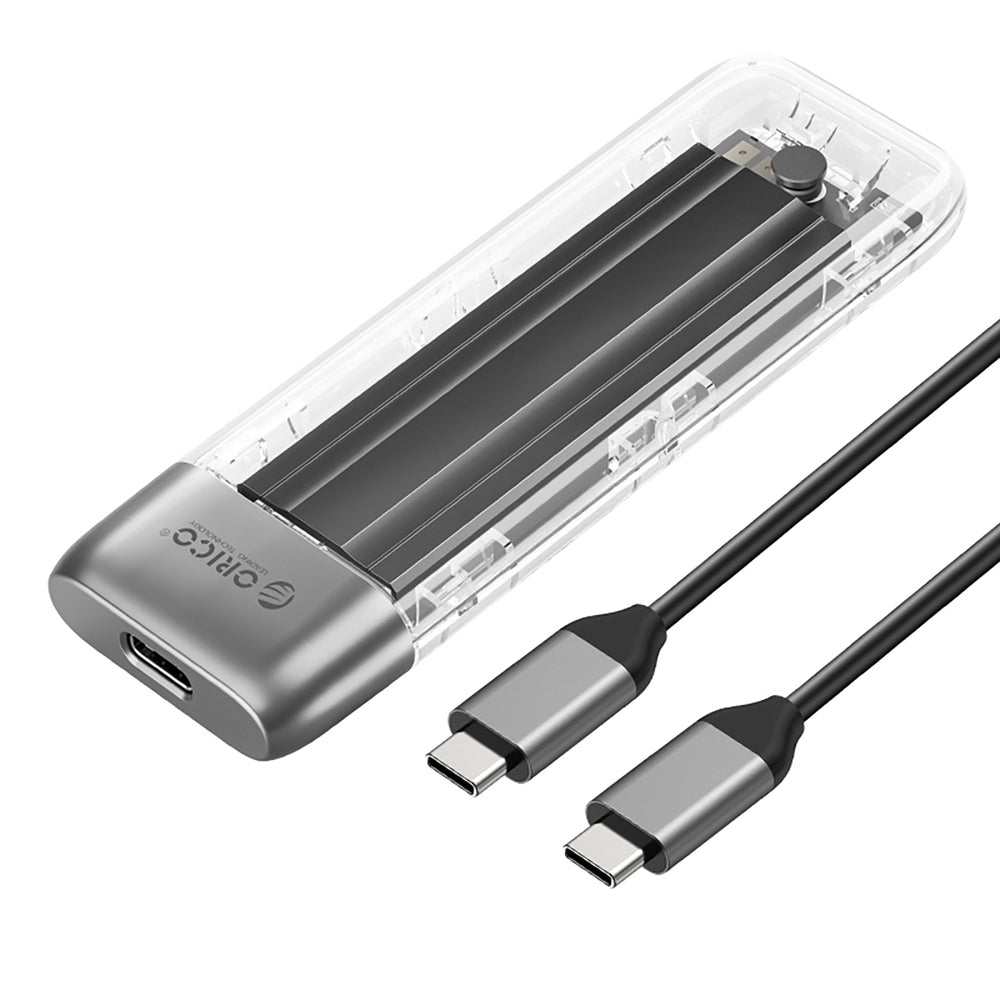 „Orico TXM2-C3“ M.2 NVME USB-C 3.2 10 Gb/s diskas – pilkas