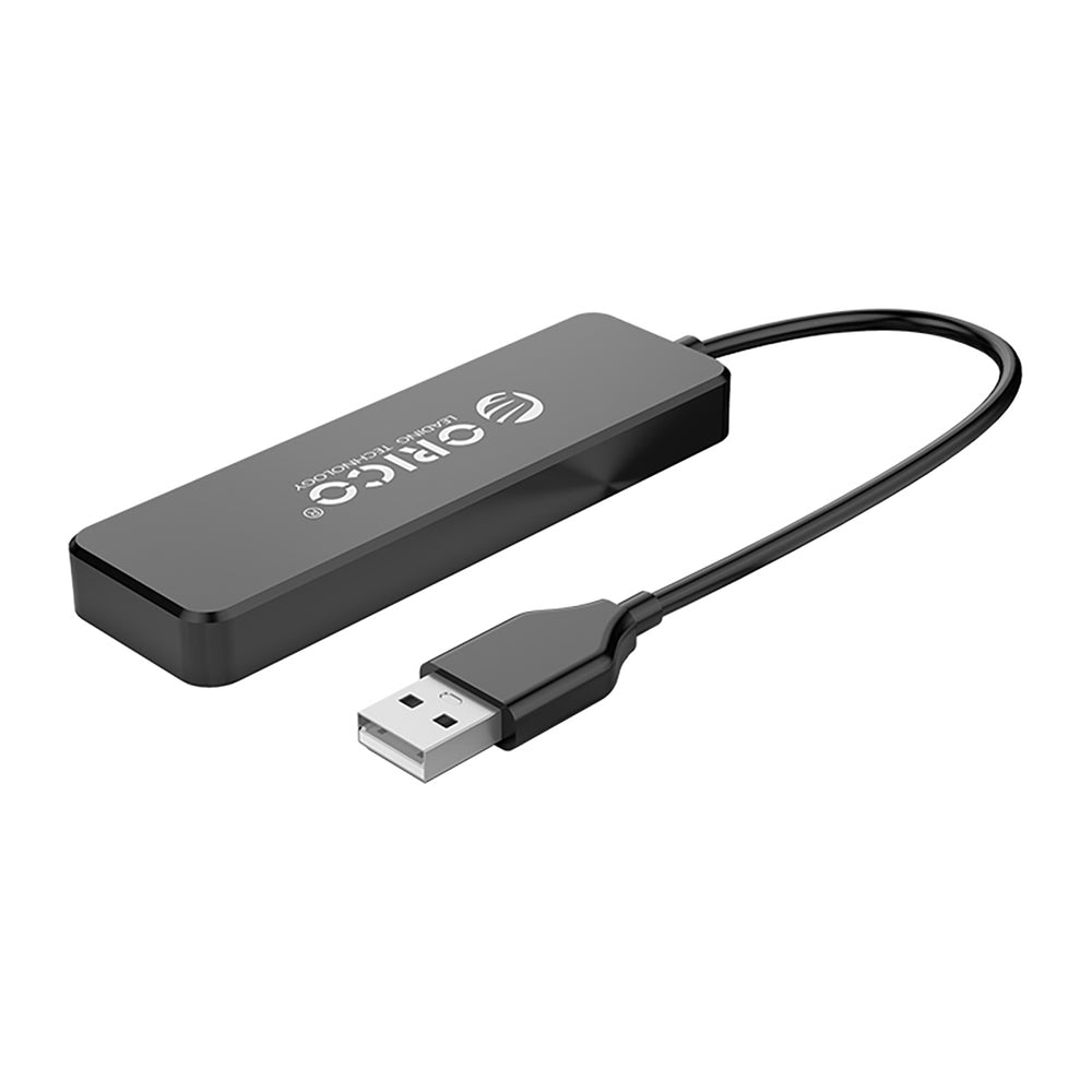 „Orico FL01“ USB-A šakotuvo prijungimo stotelė, 4x USB-A 2.0, juoda
