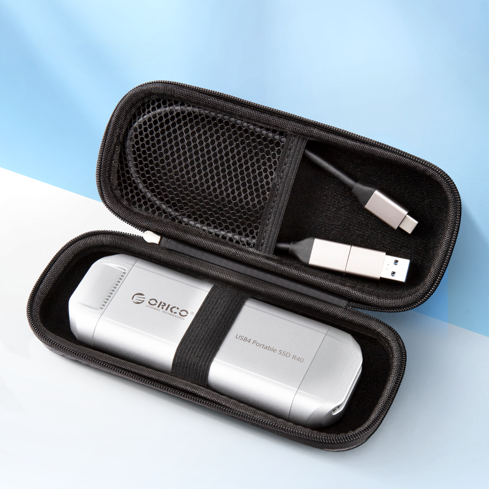 „Orico M2PH04“ apsauginis dėklas M.2 2280 diskui – juodas