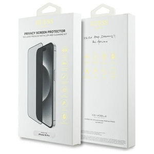 Guess Screen Protector Privacy 2.5D Outline tempered glass for iPhone 16 Pro