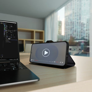 Puro Booklet Case with Flip and Wallet for Samsung Galaxy S25+ - Black